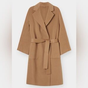 The Curated “The Classic” Coat, Camel Wool